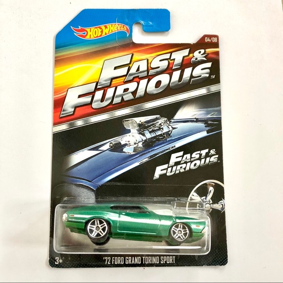 ‘72 Ford Grand Torino Sport Fast and Furious Hot Wheels - Picture 1 of 3